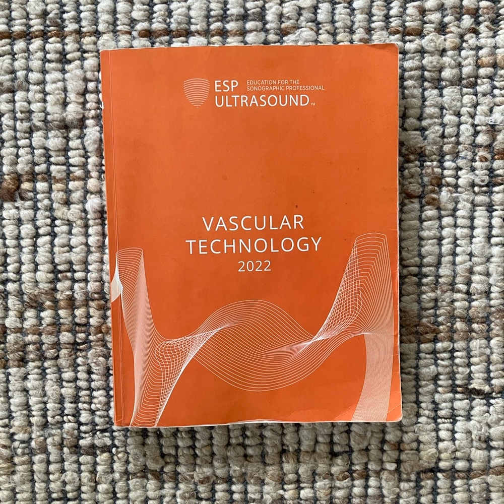 Edelmans Vascular Sonography book
